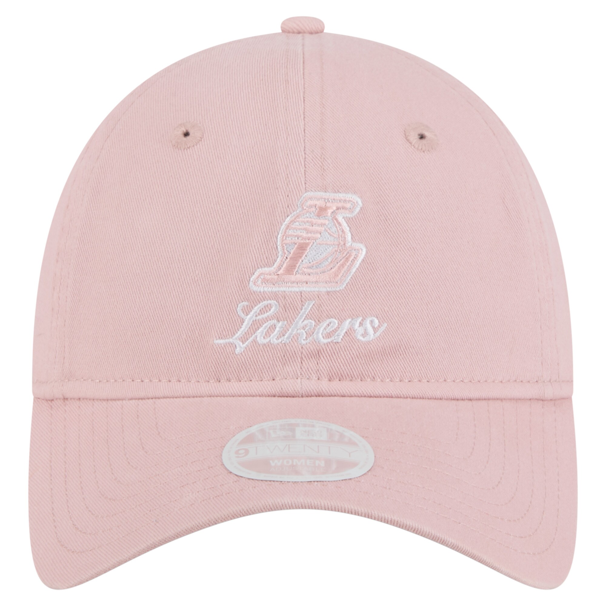 Official Los Angeles Lakers womens los angeles lakers new era pink gameday preppy 9twenty adjustable hat | Lakers Shop