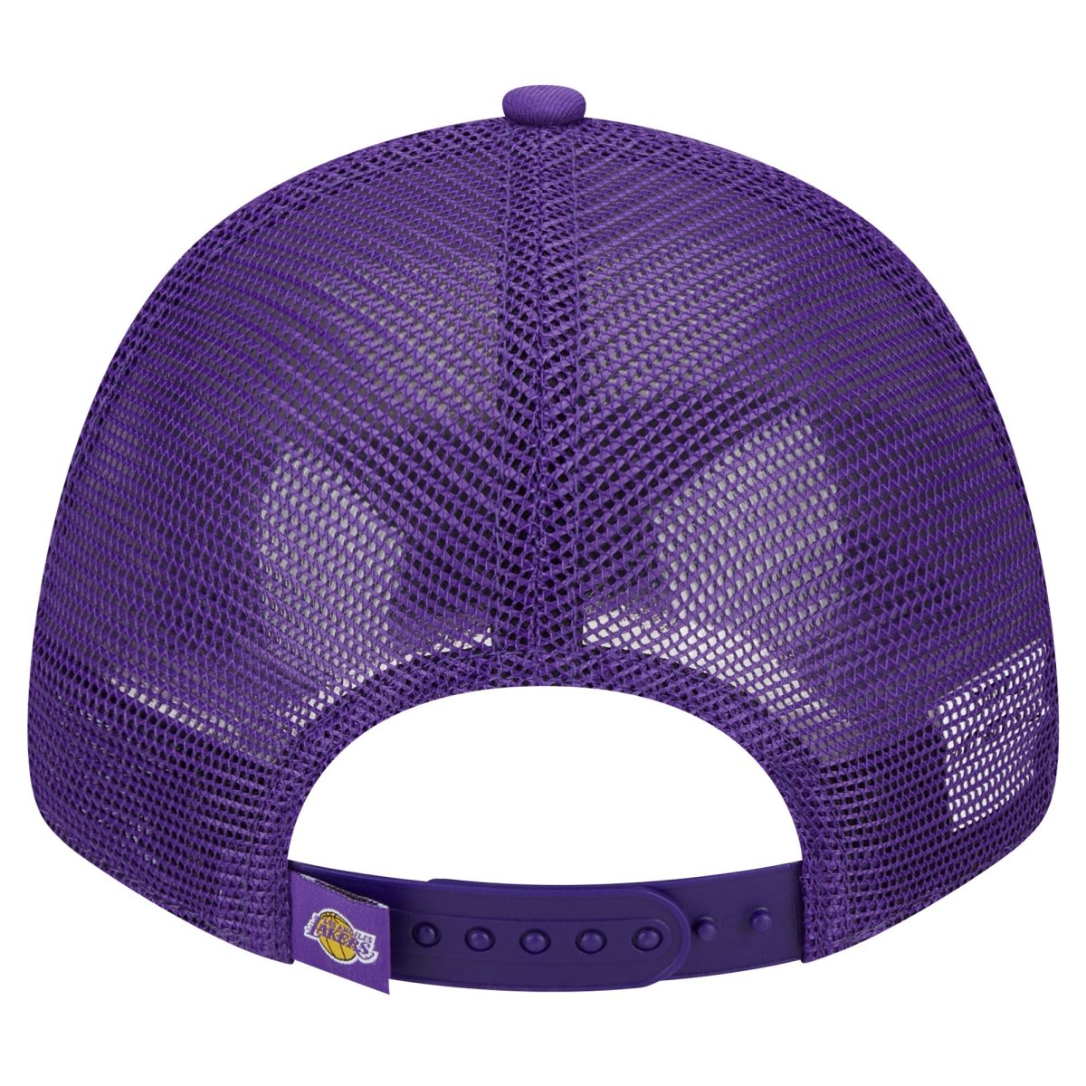 Official Los Angeles Lakers womens los angeles lakers new era purple game day sparkle logo 9forty adjustable hat | Lakers Shop