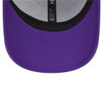 Official Los Angeles Lakers womens los angeles lakers new era purple game day sparkle logo 9forty adjustable hat | Lakers Shop