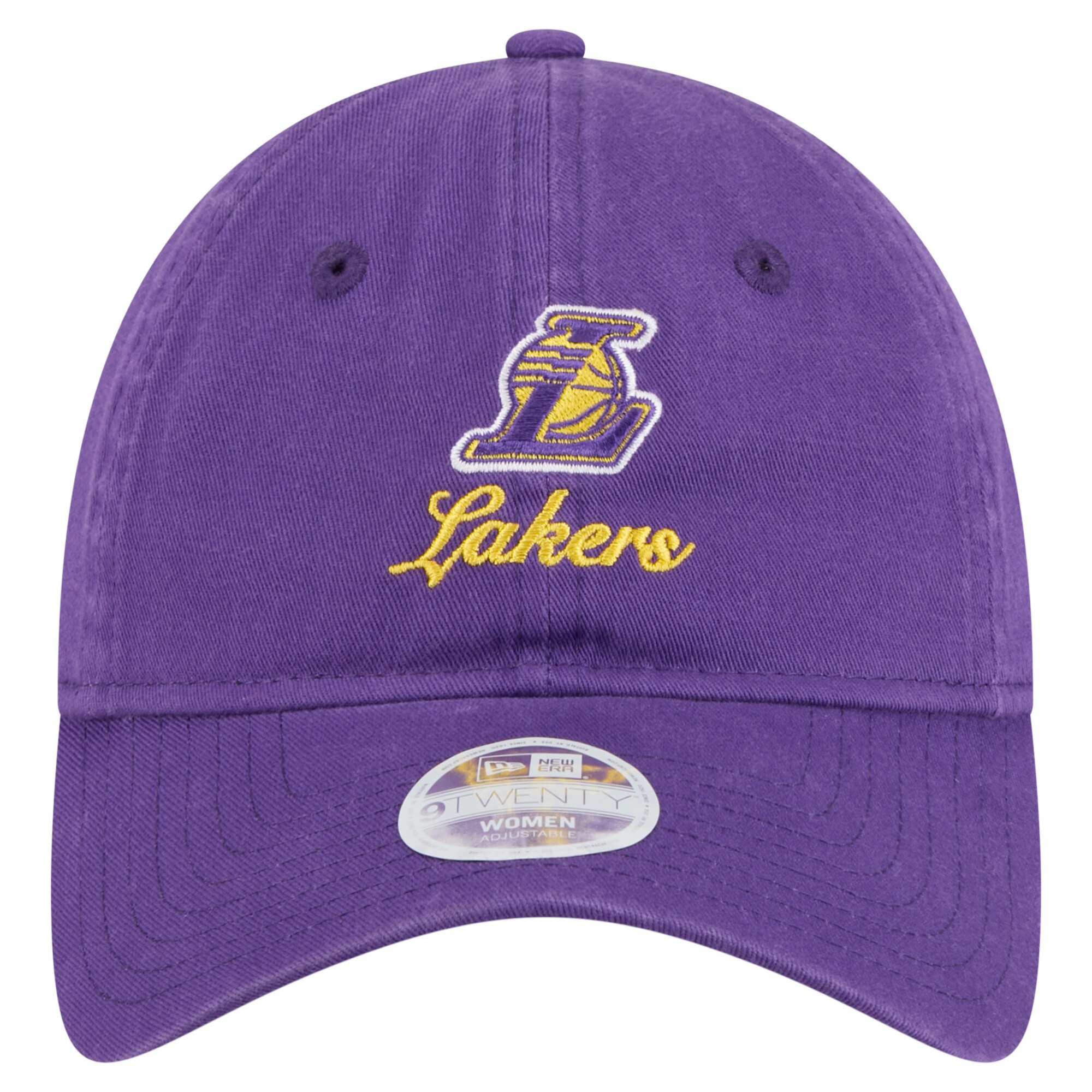 Official Los Angeles Lakers womens los angeles lakers new era purple gameday preppy 9twenty adjustable hat | Lakers Shop