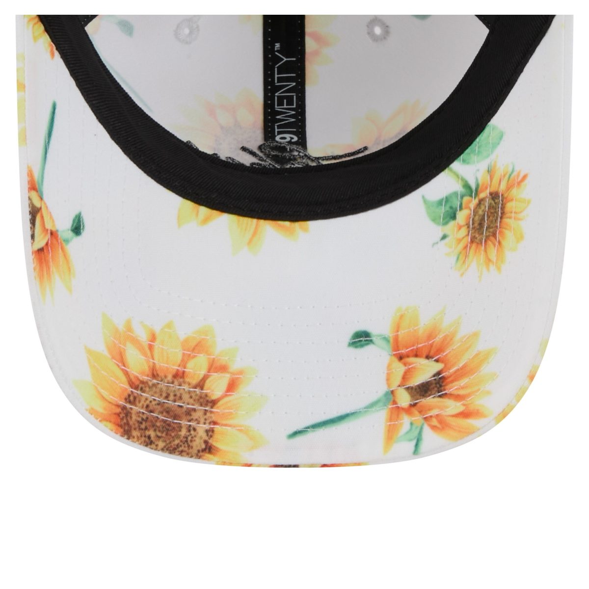Official Los Angeles Lakers womens los angeles lakers new era white adventure flower 9twenty adjustable hat | Lakers Shop