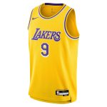 Official Los Angeles Lakers youth los angeles lakers bronny james jr. nike gold swingman jersey – icon edition | Lakers Shop