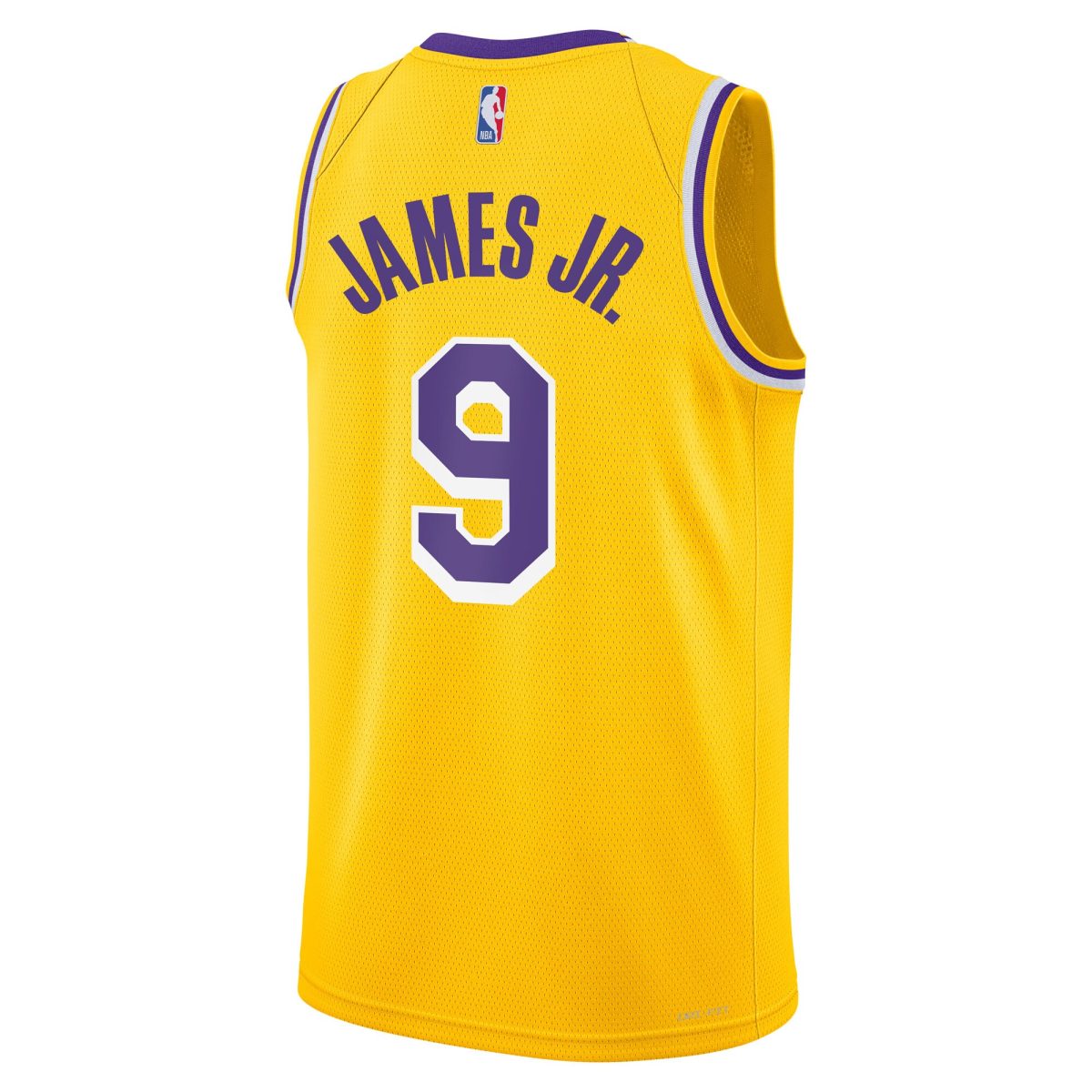 Official Los Angeles Lakers youth los angeles lakers bronny james jr. nike gold swingman jersey – icon edition | Lakers Shop