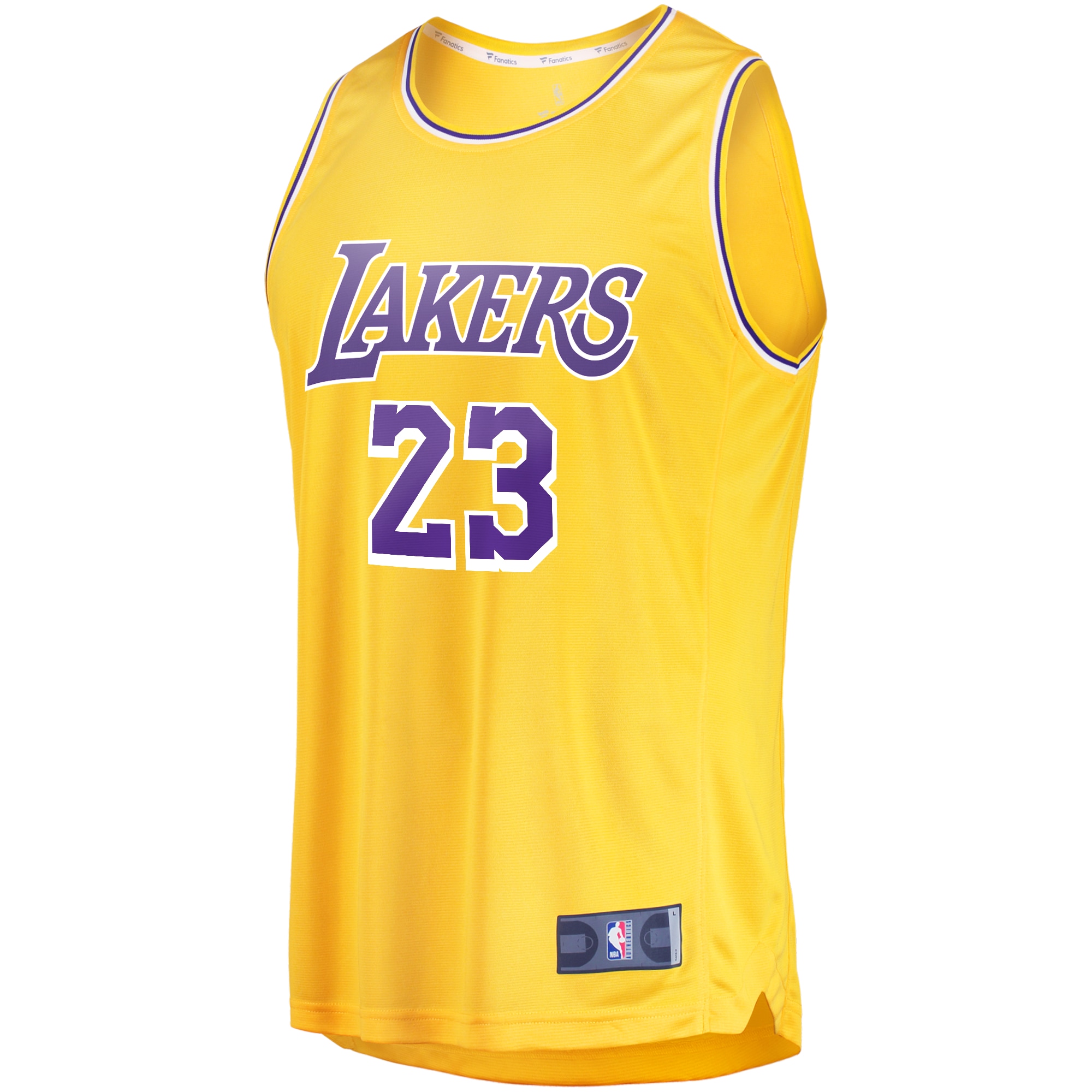 Official Los Angeles Lakers youth los angeles lakers lebron james fanatics gold fast break player jersey – icon edition | Lakers Shop