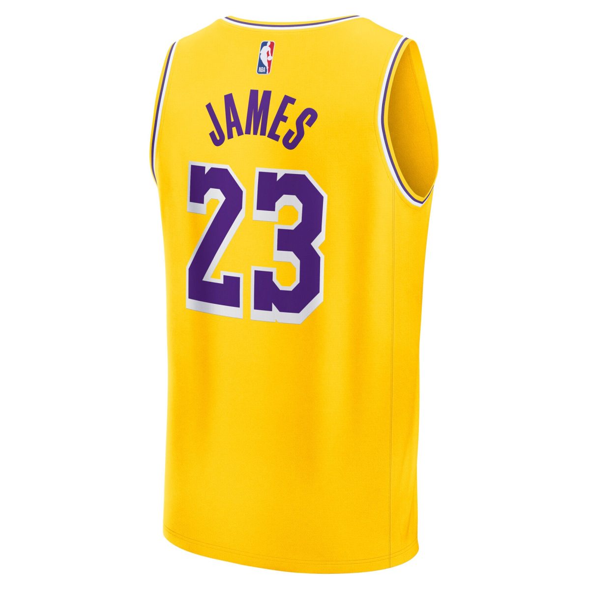Official Los Angeles Lakers youth los angeles lakers lebron james fanatics gold fast break replica player jersey – icon edition | Lakers Shop