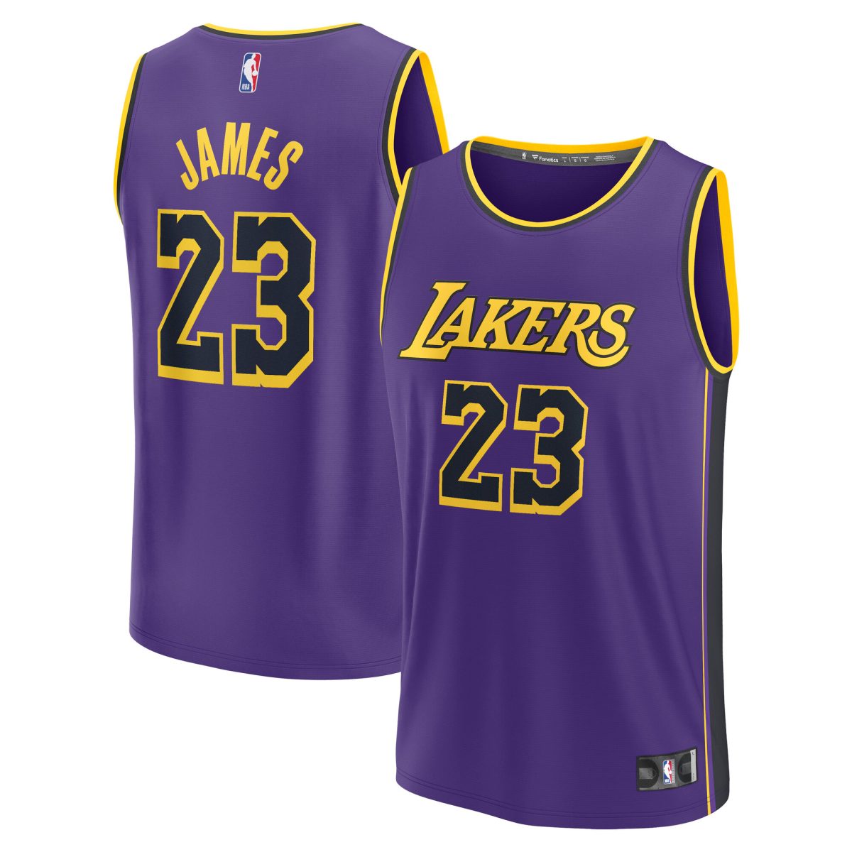 Official Los Angeles Lakers youth los angeles lakers lebron james fanatics purple fast break replica player jersey – statement edition | Lakers Shop