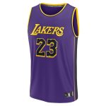 Official Los Angeles Lakers youth los angeles lakers lebron james fanatics purple fast break replica player jersey – statement edition | Lakers Shop