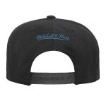 Official Los Angeles Lakers youth los angeles lakers mitchell  ness black team script snapback hat | Lakers Shop