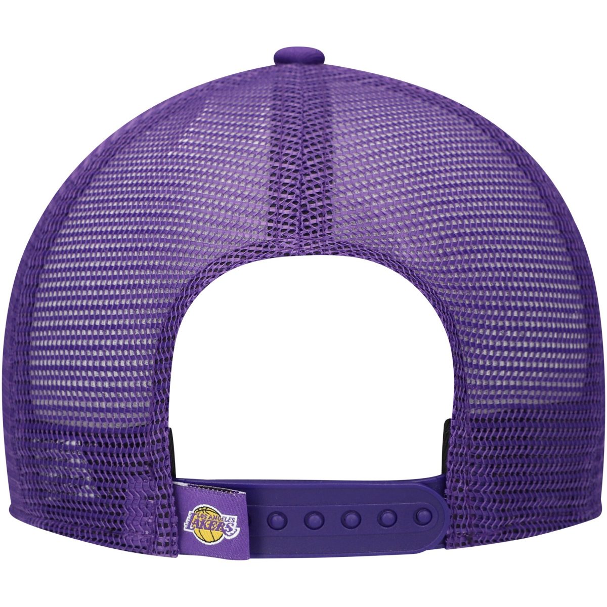 Official Los Angeles Lakers youth los angeles lakers new era whitepurple court sport mascot 9fifty snapback hat | Lakers Shop