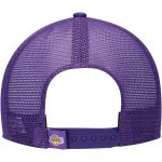 Official Los Angeles Lakers youth los angeles lakers new era whitepurple court sport mascot 9fifty snapback hat | Lakers Shop
